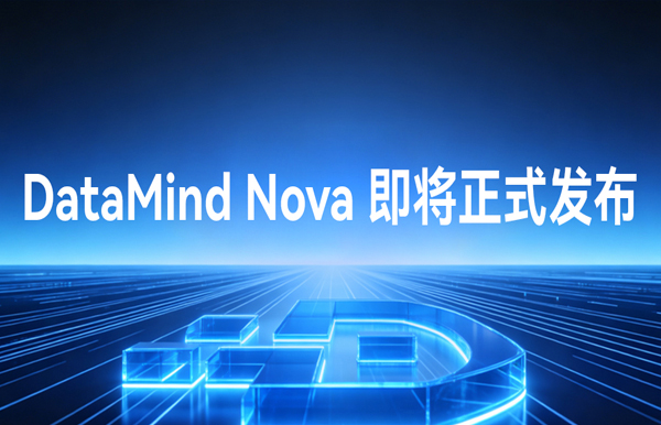 DataMind Nova：让数据管理从“工具辅助”走向“智能体协同”